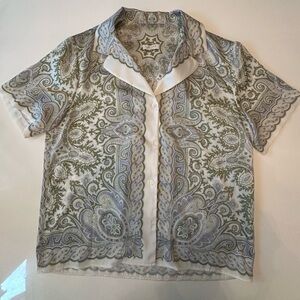 Sandro Paisley Shirt